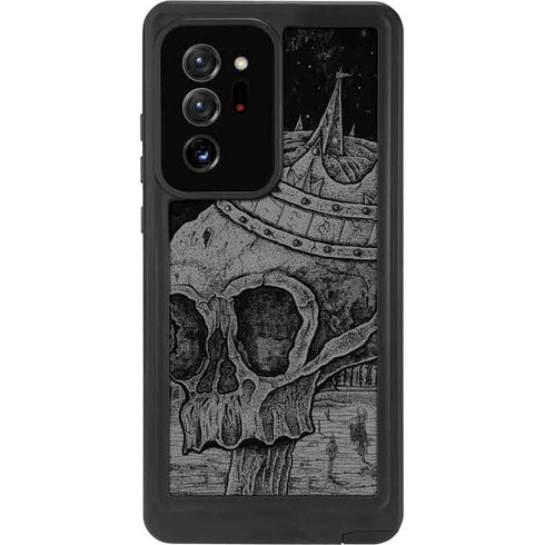 Alchemy Carta Skull Sketch Galaxy Note20 Ultra 5G Waterproof Case